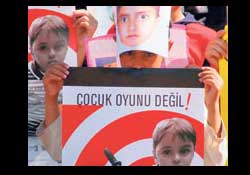 345 çocuğun failleri bulunsun