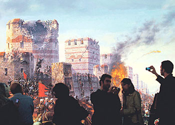 Haliç'te muhteşem Fetih gösterisi