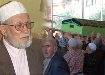 Bediüzzaman'la görüşen son şahitlerden Namık Şenel dualarla ebedi aleme uğurlandı