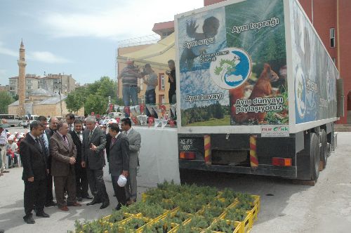 Çevre eğitim TIR'ı Kırşehir'de
