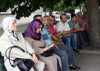 SBS adaylarına Kur'an ve dua ile destek