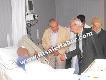 Ağabeylerden Sungur Ağabey'e ziyaret