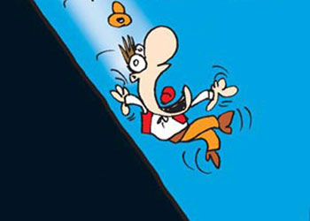 Ekseni kayanların telaşı-Karikatür