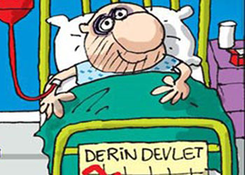 Derin devlet uzatmaları oynuyor-Karikatür