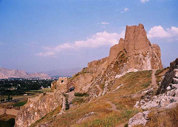 Van Kalesinin başında duran adam...