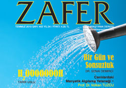 Zafer dergisi Temmuz sayısında karadelikler işleniyor