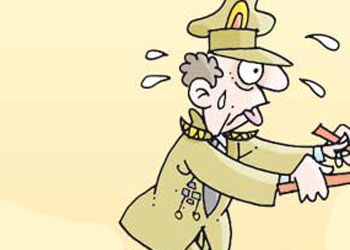Çölde son umut AYİM aranır-Karikatür