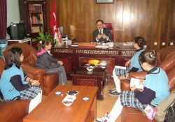 Müftü Aktaş, din dersinde hac ve umreyi anlattı