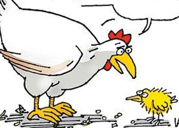 Sen doğduğunda daha...-Karikatür