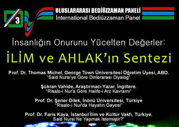 Kıbrıs'ta Bediüzzaman paneli düzenleniyor