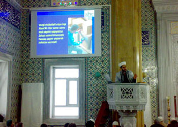 Barkovizyonda vaaz, cemaati sevindirdi