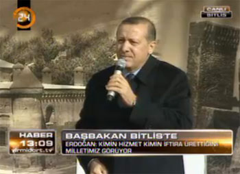 Erdoğan: Bitlis, Said Nursi'nin şehridir