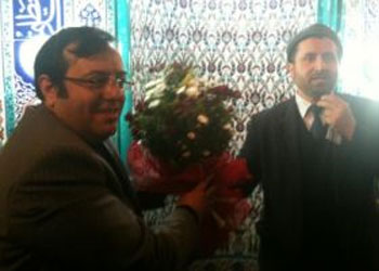 Camide vaazı karikatürist verdi