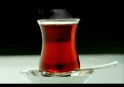 Çayı balla için!