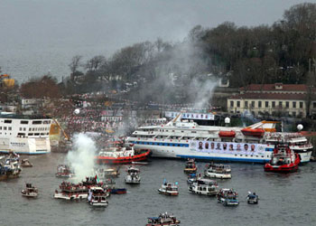 Ve Mavi Marmara 7 ay sonra İstanbul'da