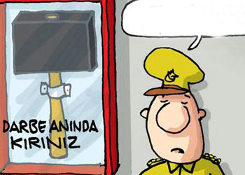 Balyoz savunması-Karikatür