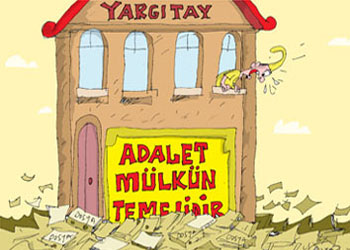 Adaletin temeli sarsılır-Karikatür