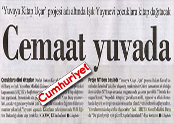 Hadis ve Risale-i Nur'ları tehlike gördü