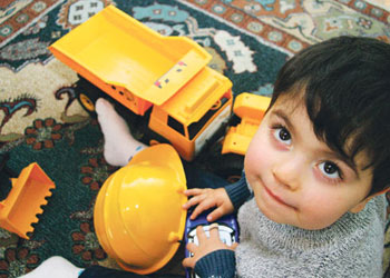 Çocuklarınızın kalbine girmek için, onlarla çocuklaşın