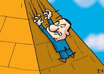 Mısır'da baskı kayıp gidiyor-Karikatür