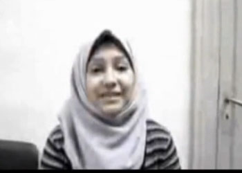 Mısır'ın Hürriyet devrimini başlatan kız-VİDEO