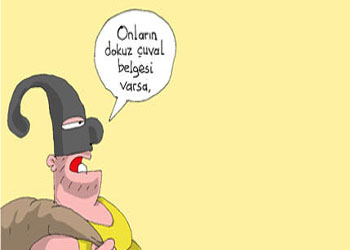 Celladın çuvalında neler var?-Karikatür