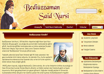BediuzzamanSaidNursi.org sitesi yayında