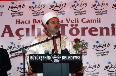 Hacı Bayram-ı Veli Camii yeniden açıldı