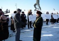 Tataristan Müslümanları eylemde