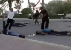 Bahreyn'de halka kurşun yağmuru - Video