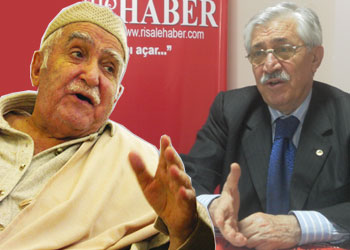 Sungur ağabeyle Papa'ya mektup verdik