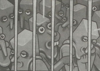 İçerdeki balyozların 28 Şubat düşü-Karikatür