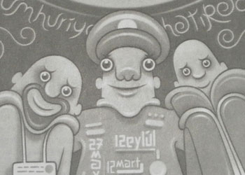 İşte Cumhuriyeti ayarlayan üçlü-Karikatür