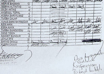 Konferansa başörtülü giden öğrenciye ceza