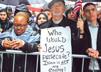 ABD'de 'Hepimiz Müslümanız' yürüyüşü