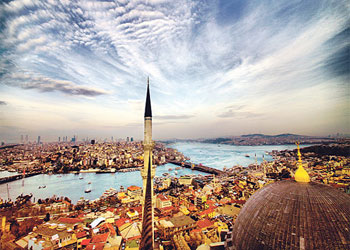 İstanbul'a bir de minareden bakın