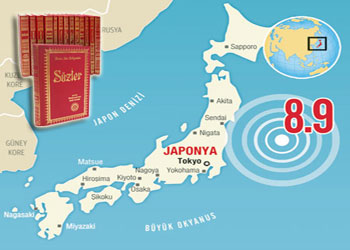 Japonya Nur Talebelerinin deprem mesajı
