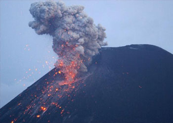 Yanardağ faaliyete geçti