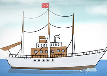 Japonya'ya yardım zamanı-Karikatür