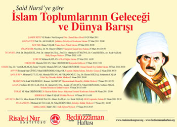 Risale-i Nur Enstitüsü Bediüzzaman haftası