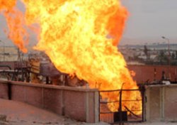 Doğalgaz boru hattına sabotaj girişimi
