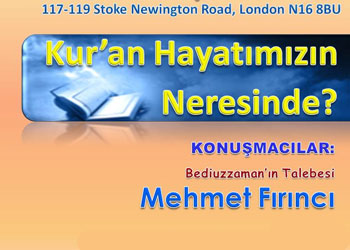 Londra'da Kutlu Doğum konferansı