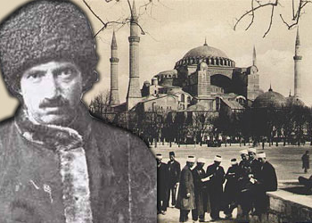 Said Nursi Ayasofya'da konuşma yaptı