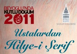 Günümüz hattatları Hilye-i Şerif sergisi