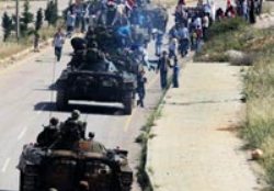 Suriye'de tank dehşeti