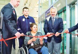 Engelliler, kuyruk beklemeden uçağa binecek