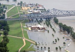 Mississippi suları 70 yılın en yüksek düzeyinde