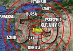 Simav depreminin simge binası yıkıldı