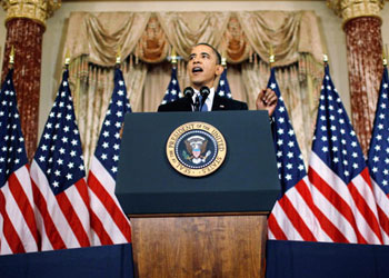 Obama: İsrail 1967 sınırlarına dönmeli