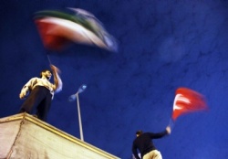 İsrail Büyükelçiliği önünde Mavi Marmara protestosu